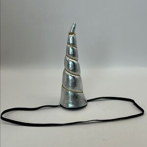Silver Unicorn Horn Headband